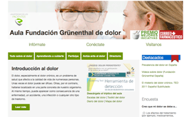 geriatricarea Aula Fundación Grünenthal de Dolor