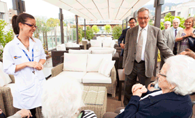 geriatricarea Xavier Trias ha inaugurado el centro residencial SARquavitae Bonanova