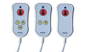 Geriatricarea Ibernex pulsadores de cama Helpnex antibacterianos