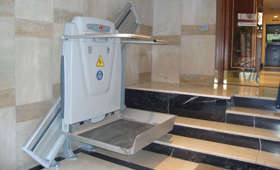 Geriatricarea accesibilidad salvaescaleras ThyssenKrupp Encasa