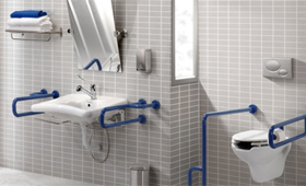 Geriatricarea barras de apoyo Presto Equip PRESTOBAR