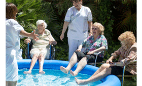 geriatricarea ejercicios acuáticos sanitas residencial
