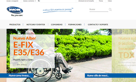 Geriatricarea Invacare nueva web