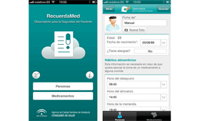 geriatricarea RecuerdaMed app medicación