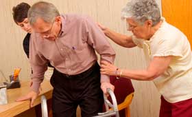 Geriatricarea caídas personas mayors Sanitas Residencial