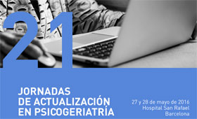 Geriatricarea Jornadas Actualización Psicogeriatría