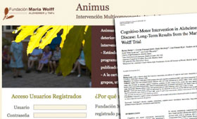 Geriatricarea estimulación cognitiva Fundación Maria Wolf