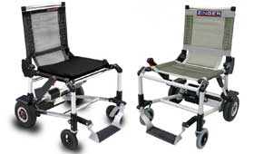 Geriatricarea Zinger Silla electrica plegable