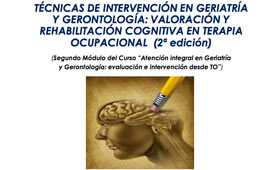 Geriatricarea APETO Tecnicas de Intervencion en Geriatria y Gerontologia Terapia Ocupacional