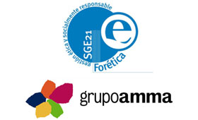 Geriatricarea Amma certificado SGE21 empresa socialmente responsable