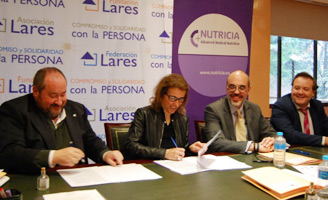 geriatricarea Lares y Nutricia nutrición