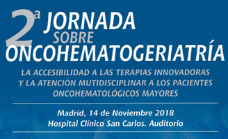 Geriatricarea Jornada sobre Oncohematogeriatría SEGG