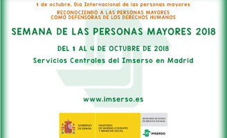 geriatricarea Imserso Semana de las personas mayores