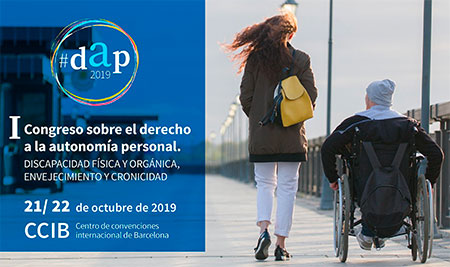 Cartel del I Congreso sobre el Derecho a la Autonomía Personal 2019
