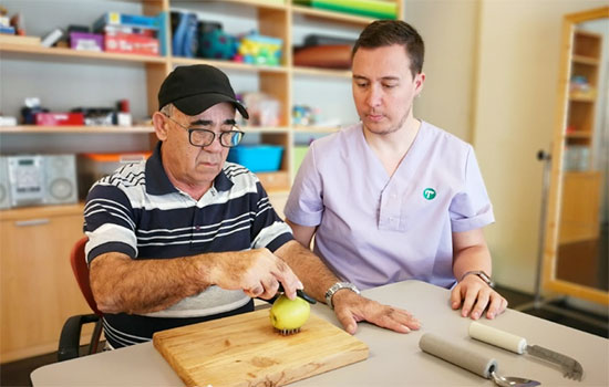 geriatricarea Terapeutas ocupacionales Grup Mutuam