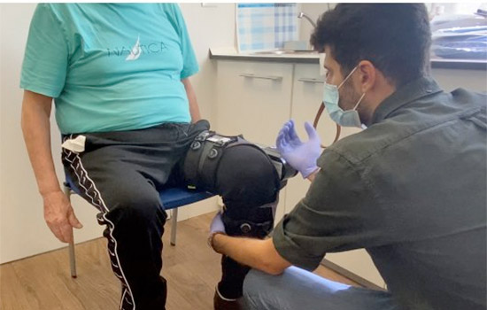 geriatricarea sanitas protesis de rodilla