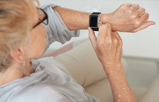 geriatricarea wearables parkinson