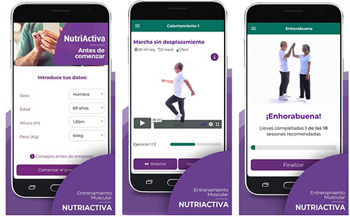 geriatrica Applicazione Nutriactiva تطبيق