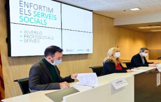 Geriatricarea- Generalitat y entes locales firman acuerdo reforzamiento de los servicios sociales básicos