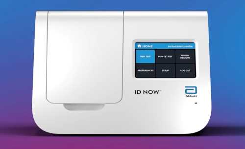 geriatricarea ID NOW Abbott