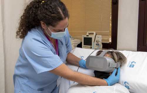 geriatricarea Hospital Universitario Getafe realidad virtual