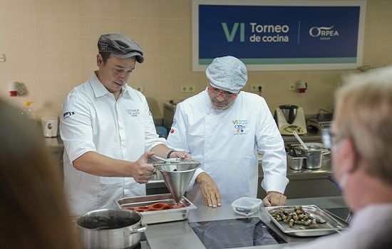 Geriatricarea Torneo Cocina Orpea jurado importancia de la alimentación de calidad en residencias 