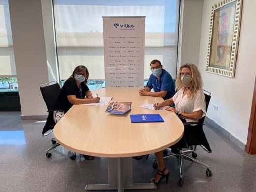 Geriatricarea Vithas Castellón y AFA firma de convenio de colaboración para acciones coordinadas en el abordaje del Alzheimer
