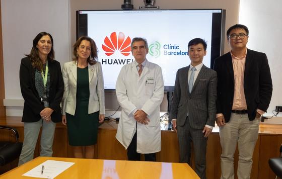Geriatricarea- Huawei y el hospital Clínic Barcelona, acuerdo de digitalización del sistema sanitario
