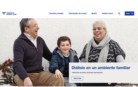 Geriatricarea- Fresenius Medical Care España, web corporativa