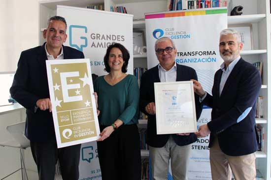 Geriatricarea fundacion grandes amigos sello EFQM