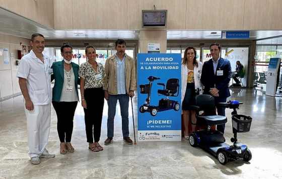 Geriatricarea- El Hospital Universitario Infanta Elena y la Fundación Funviba se asocian para mejorar la movilidad de pacientes con limitaciones físicas