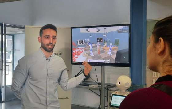 Geriatricarea- CARTIF, Entrenamiento virtual para robots de asistencia para el cuidado de mayores