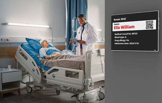 geriatricarea Qbic pantallas ePaper