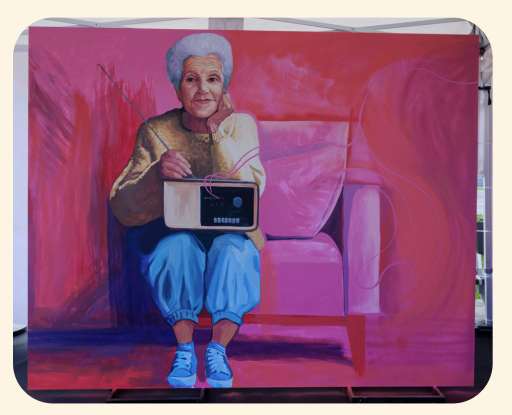 Geriatricarea VI Concurso de Arte Urbano de Enalta segundo premio