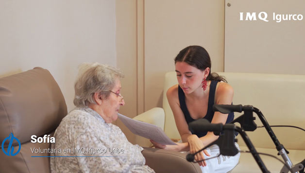 Geriatricarea, voluntariado, IMQ Igurco
