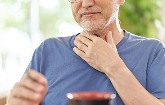 Geriatricarea, Disfagia