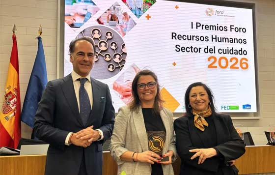 Geriatricarea, Amavir, Premio Foro de Recursos Humanos del Sector del Cuidado en la categoría de Mejor Plan de Formación