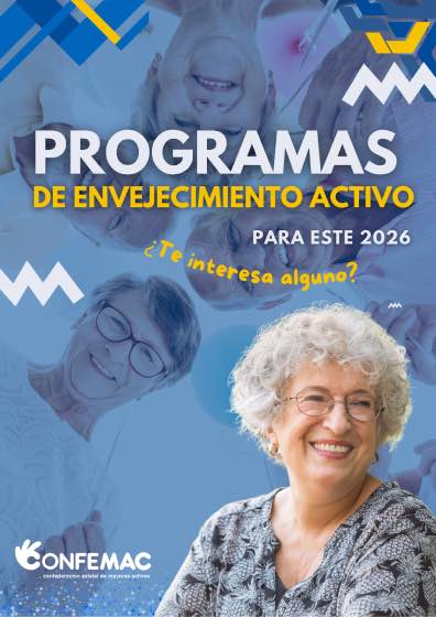 Geriatricarea, CONFEMAC, Programas de envejecimiento activo 2026