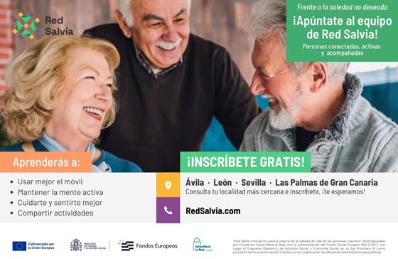 Geriatricarea, Fundación Santa María la Real, Red Salvia