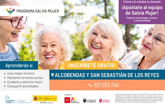 Geriatricarea, Área de Empleo e Inclusión Social de Fundación Santa María la Real lanza, Salvia Mujer