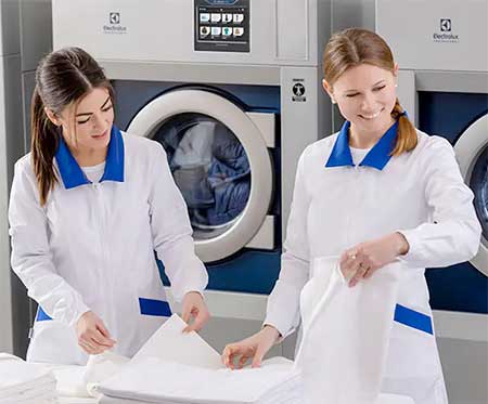 geriatricarea lavanderia sostenible Electrolux Professional