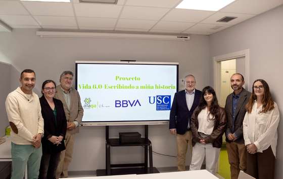 Geriatricarea- Asociación de Familiares de Enfermos de Alzheimer y otras demencias de Galicia (AFAGA) proyecto “Vida 6.0, escribiendo mi historia” BBVA Futuro